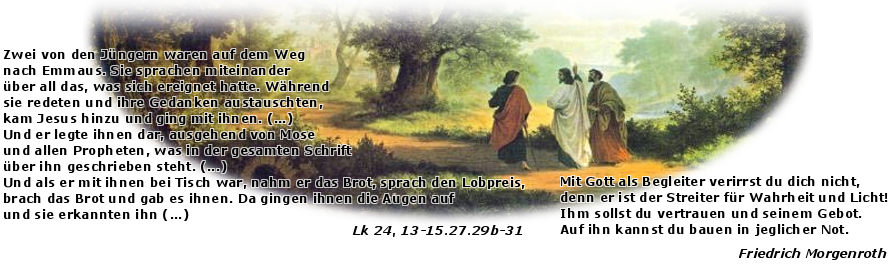 ikona Robert Zund Gang nach Emmaus 1877